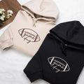 Game Day Embroidered Hoodie, Tis the Season Sweatshirt, Fall Football Shirt, Touchdown Long Sleeve Shirt, Thanksgiving Tailgate Gift