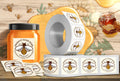 Personalized Honey Roll Labels, Custom Honey Product Stickers