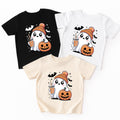 Funny Trick or Treat Baby Shirt, Cute Ghost Baby Bodysuit, Toddler Sweatshirt - Halloween Baby Outfit, Spooky Fall Costume for Kids