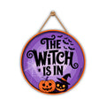 The Witch Is In Halloween Door Sign 12