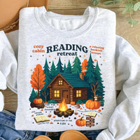 Cozy Cabin Reading Retreat Sweatshirt