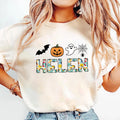 Custom Halloween Shirt, Personalized Halloween Shirt, Custom Name Tee