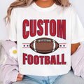 Personalized Mascot Shirt, Football Custom Your Team Shirt, Varsity School Football Team Tee