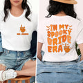 In My Spooky Bride Era Shirt, Halloween Bride Tee, Two-Sided