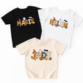 Custom Kids Halloween Name Shirt, Toddler Spooky Shirt, Personalized Kindergarten Halloween Shirt With Name Tee, Unisex Spooky Toddler Shirt
