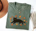 Cute Halloween Black Cat Short Sleeve T-Shirt