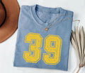 Custom Number Shirt, Game Day Number Shirt, Custom Football Tee