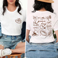 Custom Football Name Number Shirt, Coquette Football Mom Shirt, Game Day Apparel Tee, Front Back