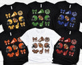 Custom Football Bow School Spirit Shirt, Football Mom Shirt, Football Grandparent Tee