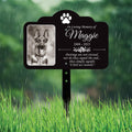 Custom Dog Loss Memorial Yard Sign with 16