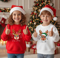 Custom Reindeer Toddler Shirt, Custom Name Kids Shirt, Custom Christmas Tee, Christmas Reindeer Shirt, Christmas Toddler Shirt, Holiday Gift