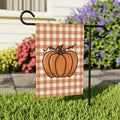 Anti-Trump Autumn Pumpkin Protest Garden Flag, Thanksgiving Resist Fascism Yard Flag, Subtle Political Decor, Harvest Fall Outdoor Flag