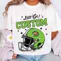 Personalized School Mascot Shirt, Name Logo Fan Shirt, Game Day Team Spirit Tee