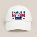 Justice for Charlie Embroidered Hat, This Is The Turning Point Quote Cap, Political Protest Hat, Patriot Statement, Charlie Kirk Support Hat