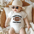 Custom Football Team Name Shirt, Game Day Outfit for Children Shirt, Sports Shirt for Kids Tee