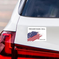 Justice for Charlie Political Protest Magnet, A True Patriot Charlie Kirk, Charlie Kirk Is My Hero, Charlie Kirk Freedom Magnet, 6" x 4.5"