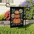 Anti-Trump Autumn Pumpkin Protest Garden Flag, Thanksgiving Resist Fascism Yard Flag, Subtle Political Decor, Harvest Fall Outdoor Flag