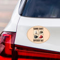 No Kings Protest Magnet, Democracy Not Oligarchy, Different Hat, Anti-Trump, Resist Racism, Resist Fascism Vehicle Magnet, 6