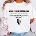 Justice for Charlie Shirt, A True Patriot Charlie Kirk Shirt, Charlie Kirk Is My Hero Tee
