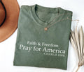 Pray for America Shirt, A True Patriot Charlie Kirk Shirt, Charlie Kirk Is My Hero Tee