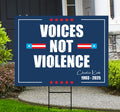 Justice for Charlie Yard Sign, A True Patriot Charlie Kirk Sign, Charlie Kirk Is My Hero Sign, Charlie Kirk Freedom Sign with Metal H-Stake