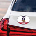 Yes on Prop 50 Magnet, California Political Reform Magnet, Anti-Gerrymandering Election Act Vehicle Magnet, 6