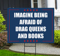 No Kings In America Yard Sign - Democracies Have No Kings Lawn Sign, Anti-Trump, Resist Racism, Resist Fascism Yard Sign with Metal H-Stake