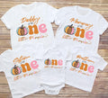 One Little Pumpkin First Birthday Shirt, Pumpkin Themed 1st Birthday Matching Shirt, Mama Little Pumpkin Tee, First Birthday Family Shirt
