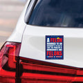 FIGHT FASCISM Magnet, No Kings In America Protest, Anti-Trump, Resist Racism Car Magnet, Resist Fascism Vehicle Magnet, 6