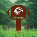 Custom Mascot Aluminum Yard Sign 10x14, Rust-Free Personalized Metal Lawn Sign Integrated Stake, School Spirit Day Football Sports Decor