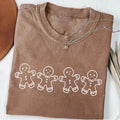 Christmas Gingerbread Cookies Shirt, Festive Holiday Outfit Shirt, Women’s Xmas Tee