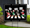 Resistance Silly Goose Christmas Protest Yard Sign, Anti-Trump, No Kings In America, Protect Democracy, Anti Fascist Sign with Metal H-Stake