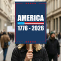 America 250 Anniversary 250 YEARS Protest Sign, Anti-Trump, No Kings In America, Protect Democracy Political Poster, Anti Fascist Rally Sign