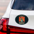 Democracy Has No Kings Magnet, No Kings In America Protest, Anti-Trump, Resist Racism Car Magnet, Resist Fascism Vehicle Magnet, 6