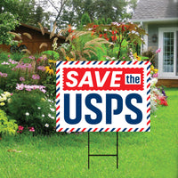 Save the USPS Yard Sign