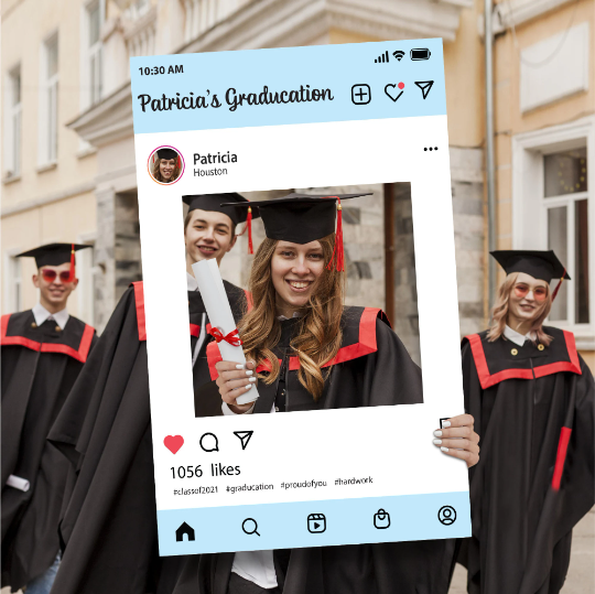 Personalized Instagram Selfie Frame – Voila Print Inc