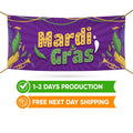 Mardi Gras Banner Sign