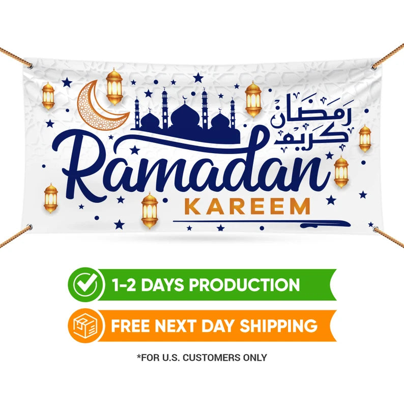 Ramadan Kareem 2024 Banner Sign