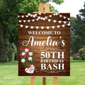 Custom Birthday Foam Board Poster Sign