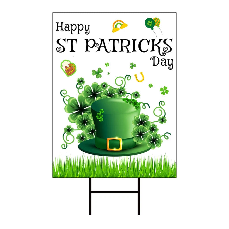 St. Patrick's Day 2024 Yard Sign