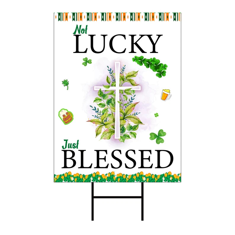 St. Patrick's Day 2024 Yard Sign