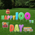 100 Days of School Yard Sign Letters