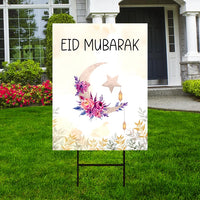 Eid Mubarak 2024 Yard Sign