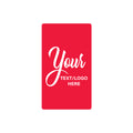 Custom Rectangle Stickers - 2.75