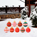 Christmas Ornament Yard Signs