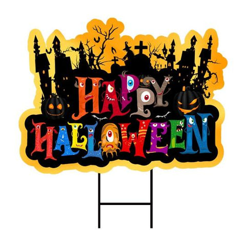 Halloween Yard Signs