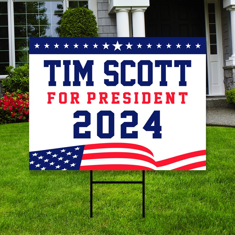 TIM SCOTT ELECTION SIGNS – Voila Print Inc