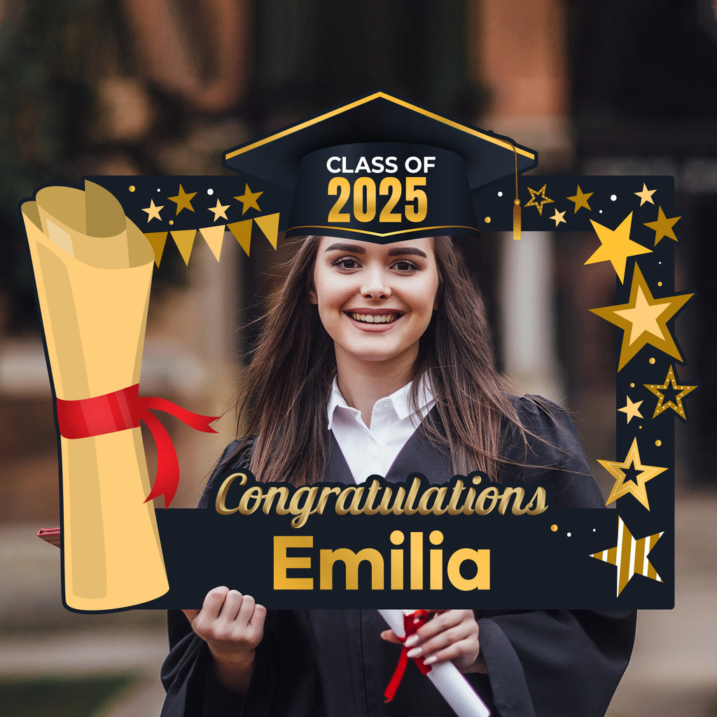 Personalized Graduation 2025 Selfie Frame