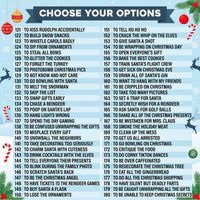 Personalized Most Likely To Christmas Shirt, Custom Name Santa Challenge Tee, Funny Front Back Print, Holiday Party Outfit, Christmas Gift