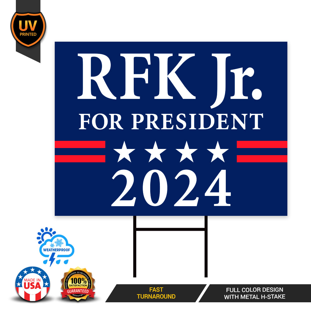 Kennedy 2024 Yard Sign Voila Print Inc